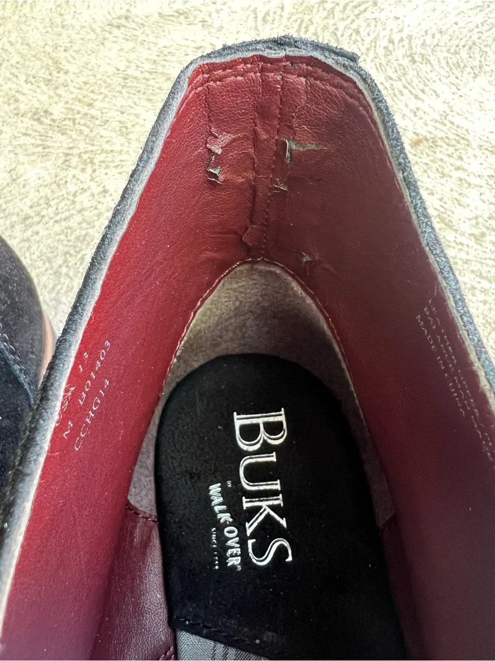 BUKS by Walk-Over Wallen Black Suede Chukka Boots Men’s 13M – Never Worn